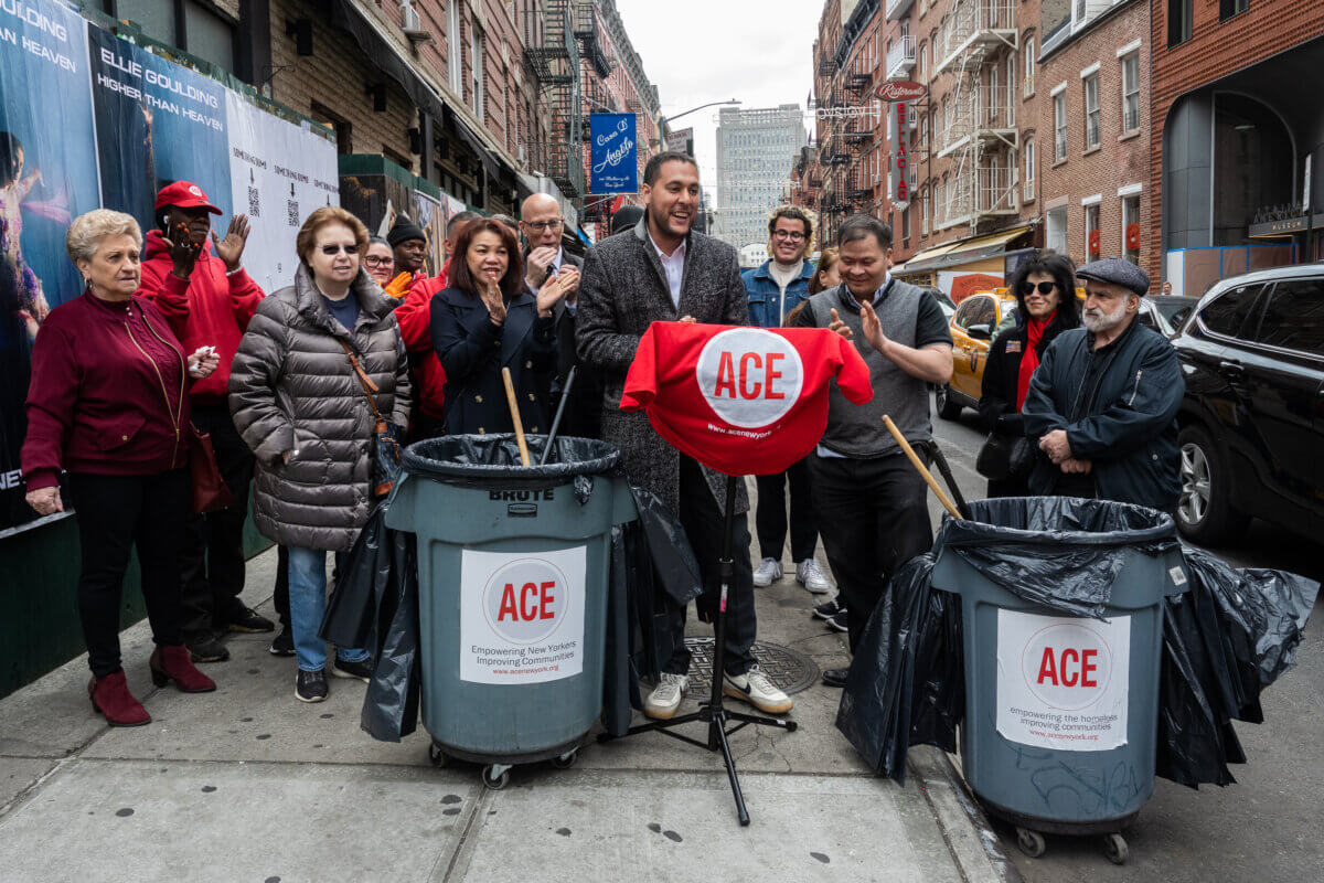ACE partnered with Council Member Marte to expand service areas in LES